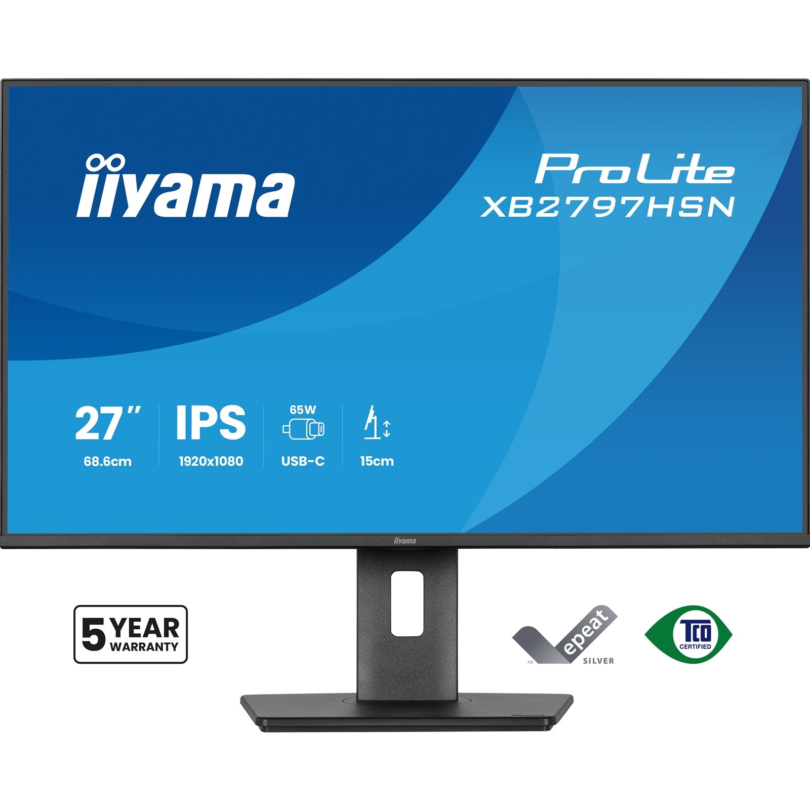 iiyama PROLITE XB2797HSN-B1 - 27" - IPS - FHD - 100Hz