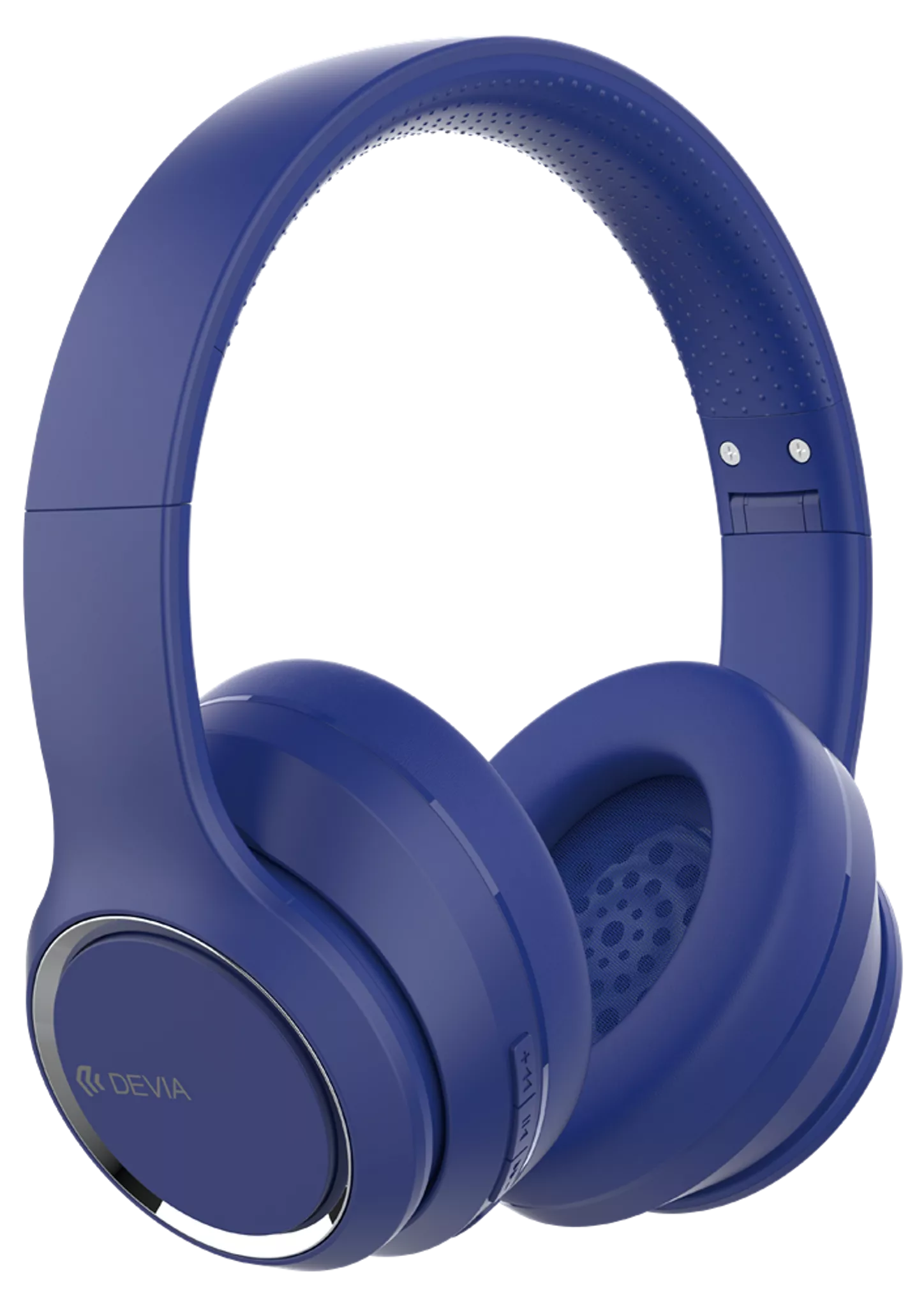Kintone Foldable On-Ear Wireless HD Headphones - Blue