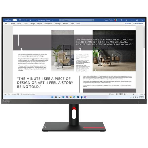 Lenovo ThinkVision S27i-30 - IPS - FHD - 100Hz