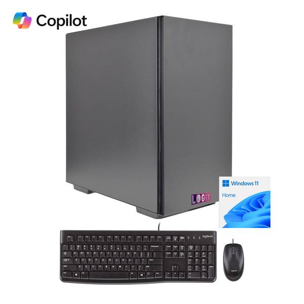 LOGIX Intel i7-14700 2.10GHz (5.30GHz Boost) 20 Core 28 threads. 32GB Kingston RAM - Win 11 Home