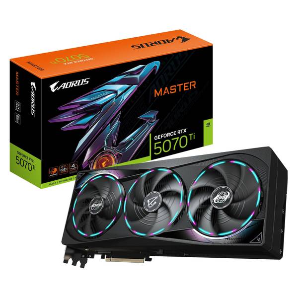 Gigabyte NVIDIA GeForce RTX 5070 Ti AORUS MASTER - 16GB GDDR7
