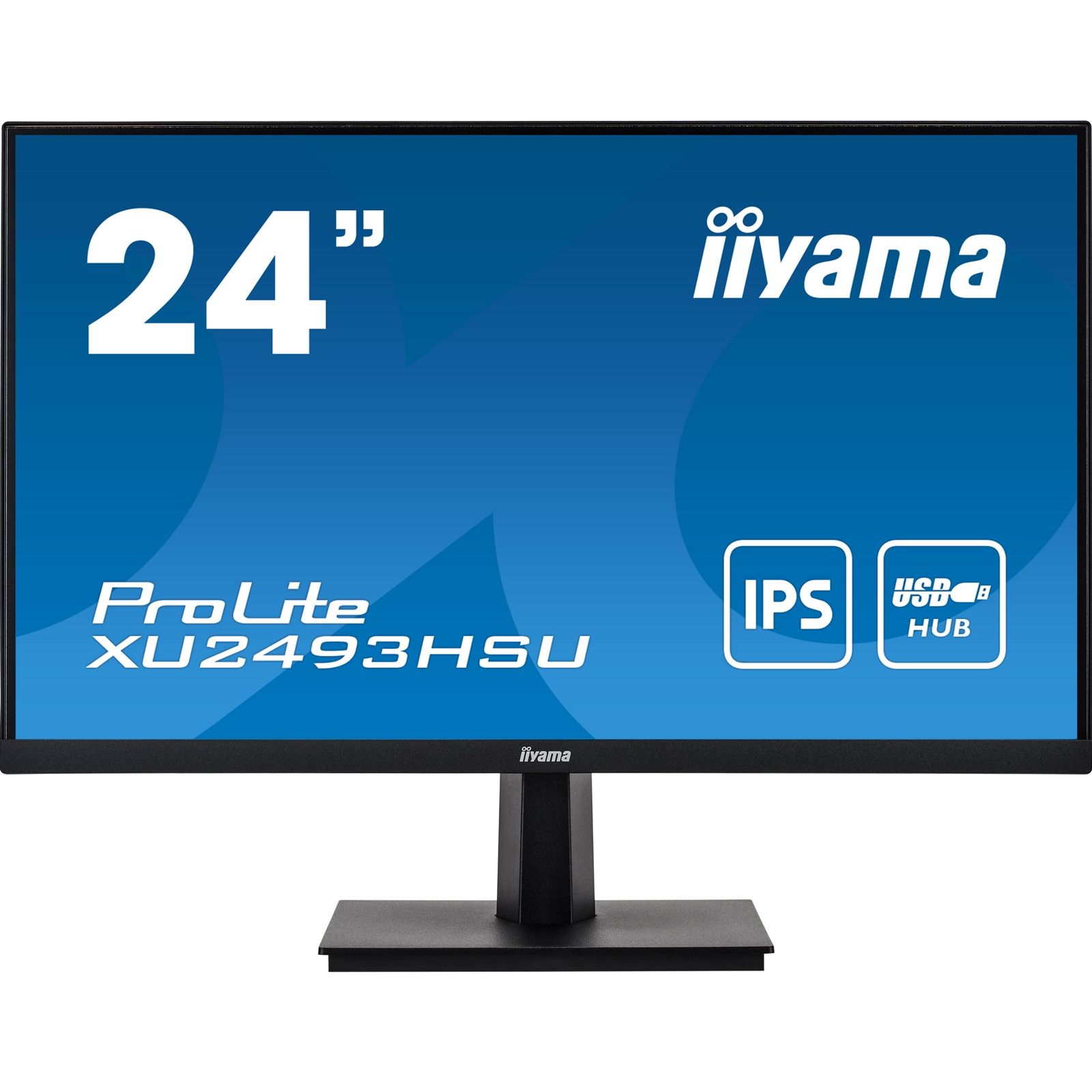 iiyama ProLite X2493HSU-B1 computer 60.5 cm (23.8") 1920 x 1080 pixels Full HD LED Black