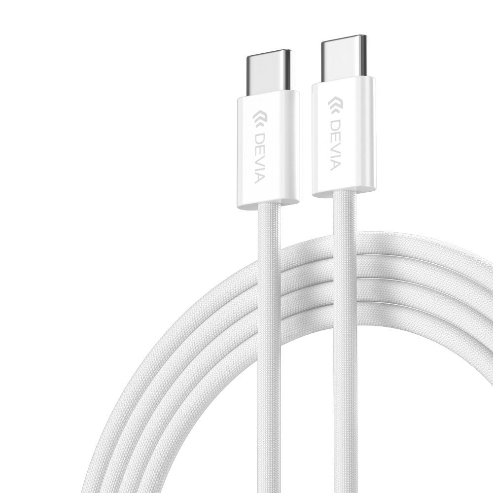 1m (60W) Woven Braided Power Delivery - USB-C to USB-C Cable