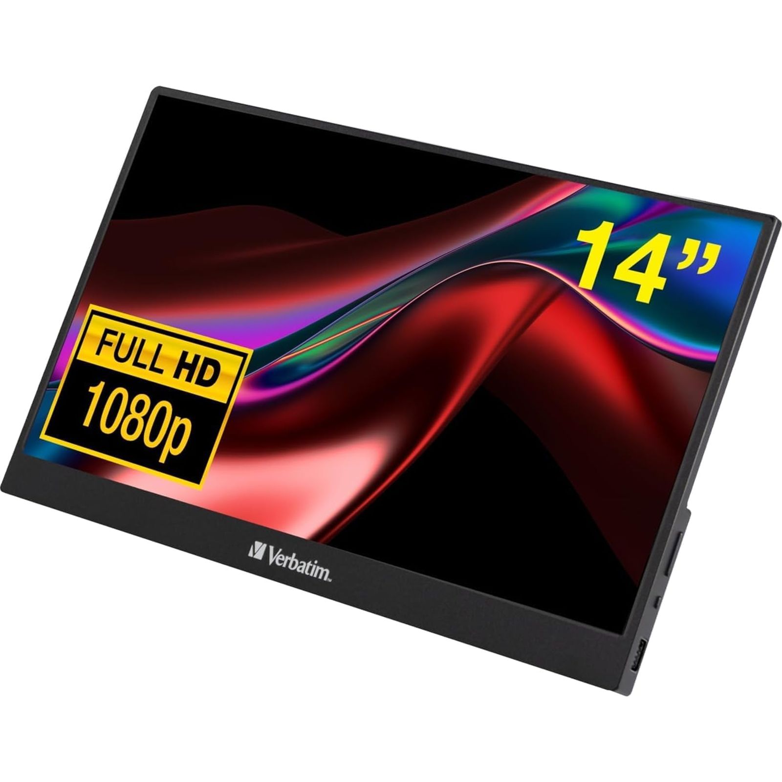 Verbatim Portable 14" FHD Touchscreen Aluminium - IPS