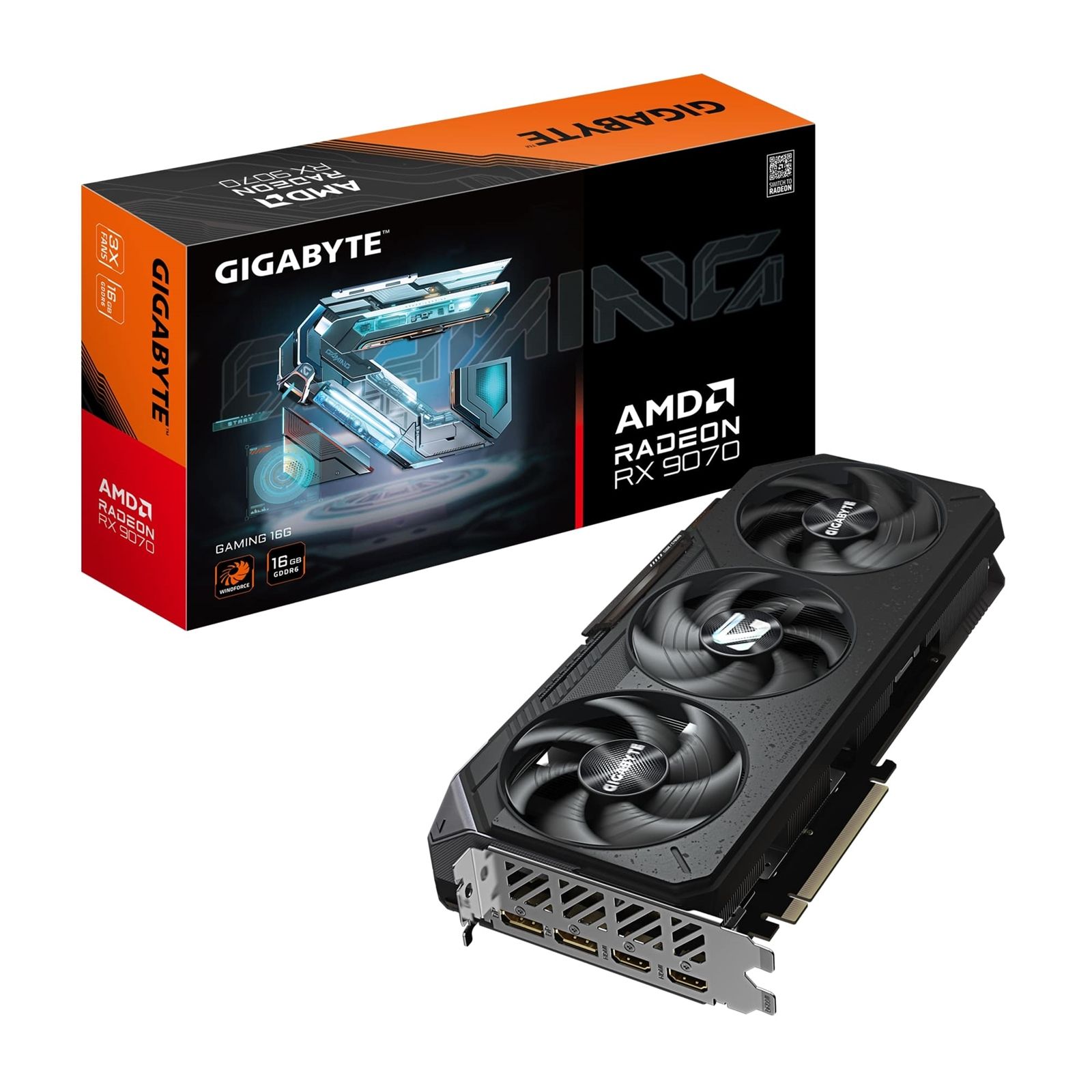Gigabyte AMD Radeon RX 9060 XT GAMING OC - 16GB GDDR6