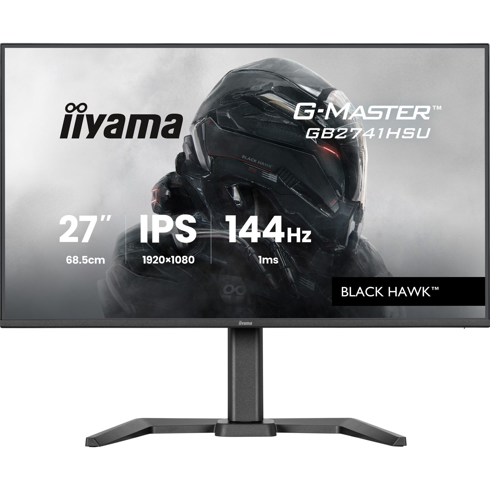 iiyama G-Master Black Hawk GB2741HSU-B1 27" Black - IPS - FHD - 144Hz