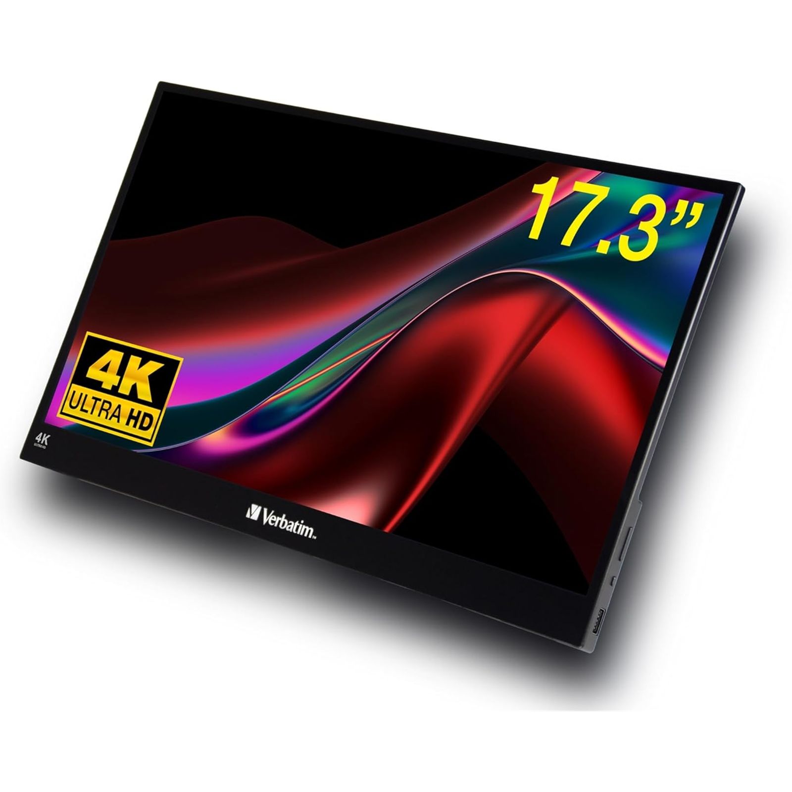 Verbatim Portable Touchscreen 4K UHD ALU - 17.3"