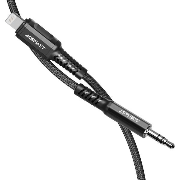 1.2m Non-MFI Lightning to 3.5mm Woven Auxiliary Cable