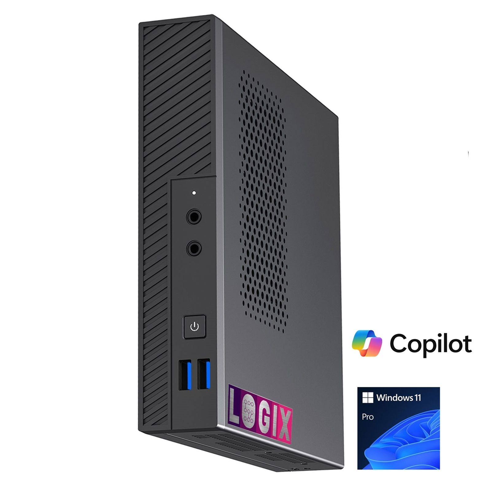 LOGIX 14th Gen Intel i5 10 Core 4.70GHz 1 Litre Mini Business / Security for Alarm & Door Entry Systems with 16GB RAM - Win 11 Pro