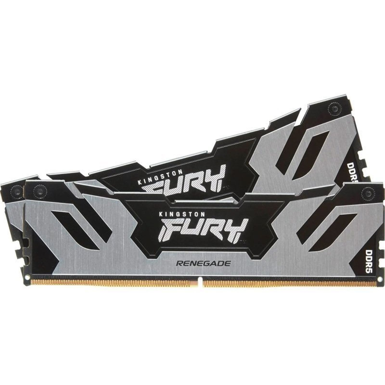 Kingston FURY Renegade KF572C38RSK2-32 32GB (2x 16GB) U-DIMM System Memory, 7200MHz, DDR5, Silver, Intel XMP